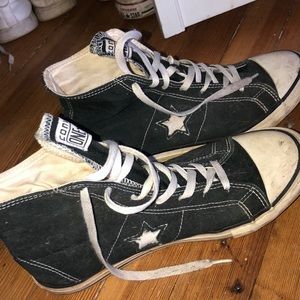 Black vintage Converse